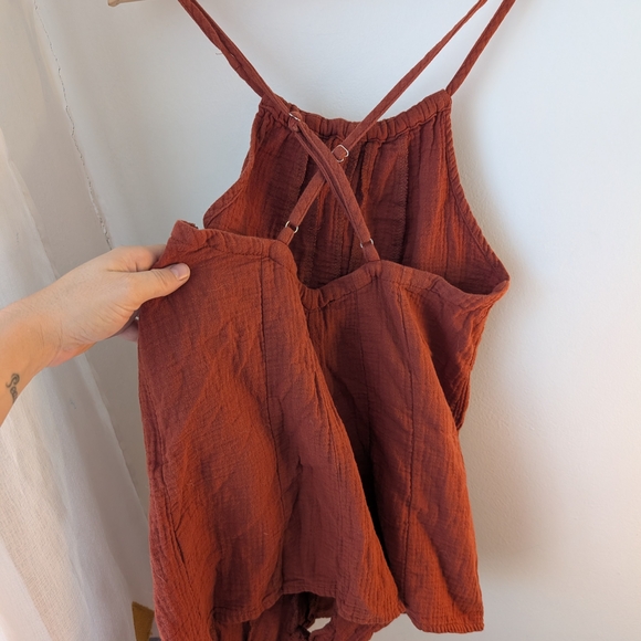 Ina Rust Camisole Top - Picture 2 of 3